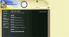 Desktop Screenshot of colegio-san-antonio.org